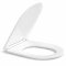 Mereo WC závěsné, RIMLESS, 530x355x360, keramické, vč. sedátka CSS123