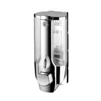 Dávkovač mýdla nástěnný, 350ml, chrom