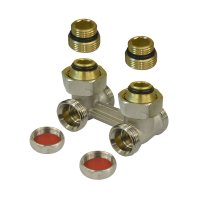 Klum Šroubení připojovací k radiátorům, vekolux, rohové, 3/4"