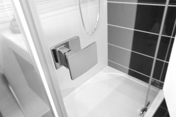 Mereo Sprchový kout, Fantasy, čtverec, 90 cm, chrom ALU, sklo Čiré - zboží bylo vystaveno