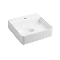 Mereo Umyvadlo na desku i zavěšení bez přepadu, Trino, 330x290x110 mm, keramické