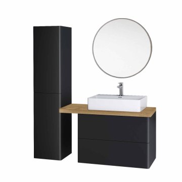 Mereo  Zrcadlo kulaté pr. 60 cm, LED osvětlení