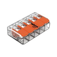 Wago svorka 5x4, 5 vodičů, 221-415