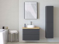 Mereo Siena, koupelnová galerka 64 cm, zrcadlová skříňka