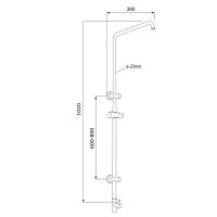 Mereo Sprchová souprava Sonáta bez příslušenství