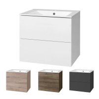 Mereo Aira, koupelnová skříňka s keramickým umyvadlem 61 cm