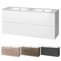 Mereo Aira, koupelnová skříňka s keramickým umyvadlem 121 cm