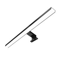 LED koupelnové osvětlení nad zrcadlo 3v1, 12W, 780lm, 4000K, IP44, 60cm, černá