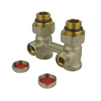 Klum Šroubení připojovací k radiátorům, vekolux, přímé, 3/4"