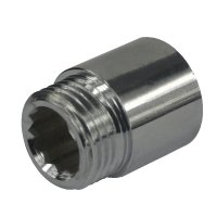 Prodloužení, 1/2", chrom