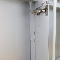 Mereo Koupelnová galerka 60 cm, zrcadlová skříňka, stříbrná