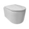 Mereo WC závěsné kapotované, RIMLESS, 495x360x370, keramické, vč. sedátka CSS115SN