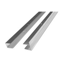 Mereo Sada fixačních (stěnových) profilů (2ks) pro CK806xxK, chrom ALU, 190 cm