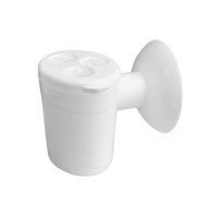 Kondenzační sifon s kuličkou, pro 3 hadice, bílá