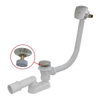 Alcaplast vanový sifon s napouštěním, click-clack, A508CKM-80