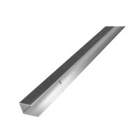 Mereo Fixační (stěnový) profil pro CK804xxK, CK809xxK, CK608xxxK, chrom ALU, 190 cm