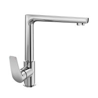 Mereo Dřezová stojánková baterie, Eve, s plochým ramínkem nad pákou, výška 273 mm, chrom