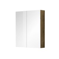 Mereo Aira, Mailo, Opto, Vigo koupelnová galerka 60 cm, zrcadlová skříňka, dub Halifax