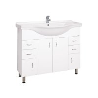 Keramia Pro skříňka včetně umyvadla 102 cm, bílá, PRO100DV
