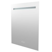 Mereo Zrcadlo 50x70 cm s osvětlením a odmlžováním