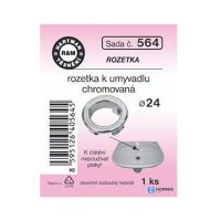 Rozetka k umyvadlu 24 mm, č. 564