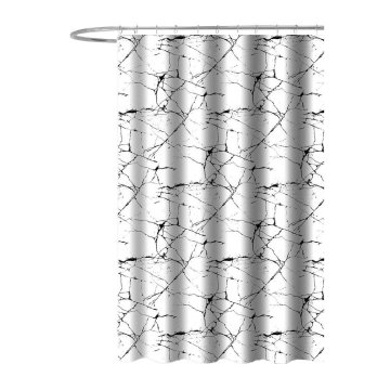 Sprchový závěs 180x180cm, mramor