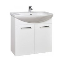 Zenon skříňka včetně umyvadla 85 cm, bílá, KZ85.1.1Z