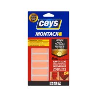 Ceys oboustranná gelovitá páska Montack , 48x18 mm, 10 ks