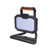 LED reflektor 20W, přenosný, nabíjecí, 2000lm, oranžovo-černý
