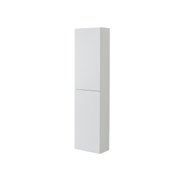 Mereo Aira, koupelnová skříňka 157 cm vysoká, levé otevírání, bílá