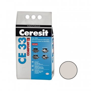 Ceresit CE33 spárovací hmota 5 kg - Barva: Silver