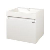 Naturel Verona skříňka včetně umyvadla 60 cm, bílá, VERONA60WH