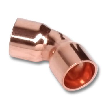 CU Koleno 45° 5041, FxF - Velikost: 15 mm