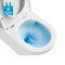 Mereo WC kombi, vario odpad, kapotované, Smart Flush RIMLESS, keramické vč. sedátka