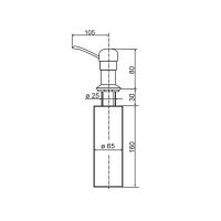 Dávkovač mýdla pro umyvadlo Multiset