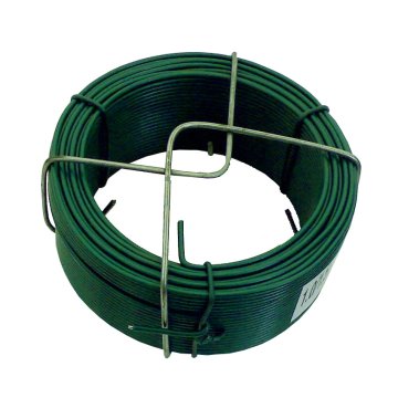 Drát vázací poplastovaný, Zn+PVC - Barva: RAL 6005 zelená
