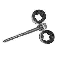 Dvojobjímka s vrutem