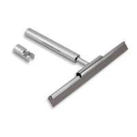 Stěrka do sprchového koutu s držákem, chrom, 6977,0