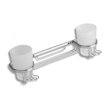 Dvojitý držák skleniček kartáčků a pasty, 6057,0