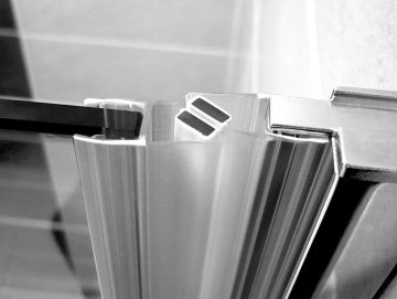 Mereo Sprchový kout, Fantasy, čtverec, 90 cm, chrom ALU, sklo Čiré - zboží bylo vystaveno