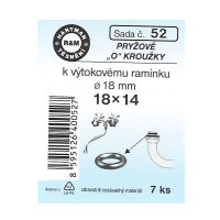 Sada k výtokovému ramínku 18 mm, č. 52
