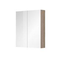 Mereo Aira, Ponte koupelnová galerka 60 cm, zrcadlová skříňka, dub Kronberg