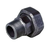 Šroubení pro plynoměr, černé