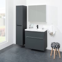 Mereo Mailo, koupelnová skříňka 100 cm, elox AL madlo