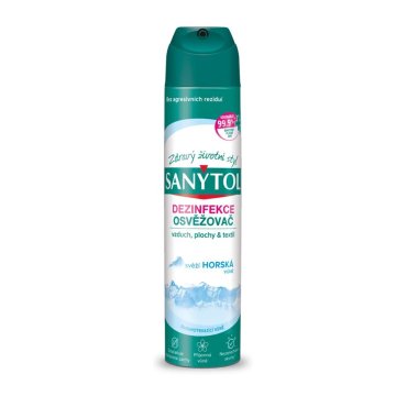 Sanytol dezinfekční osvěžovač vzduchu, horská vůně, 300 ml