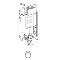 Geberit Kombifix ECO WC modul s nádržkou 12 cm, 110.302.00.5