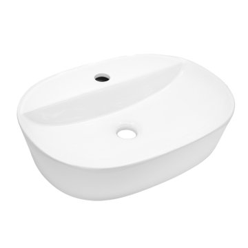 Mereo Umyvadlo na desku bez přepadu, 505x385x120 mm, keramické