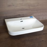 Mereo Nábytkové umyvadlo, 60,5x46,3x16,2 cm, keramické, bílé