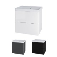 Mereo Siena, koupelnová skříňka s keramickym umyvadlem 61 cm