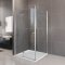 Sprchový kout, Fantasy, obdélník, 120x80 cm, chrom ALU, sklo Čiré - zboží bylo vystaveno